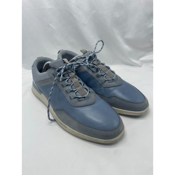 Mens Wolf & Shepherd Crossover Victory Trainer Light Blue/White Size 12 - Picture 3 of 10
